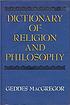 Dictionary of religion and philosophy