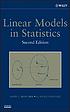 Linear models in statistics door  Alvin C Rencher 