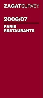 Paris restaurants 2006/07.