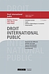 Droit international public by Patrick Daillier