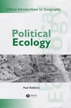 Political ecology : a critical introduction