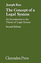 The concept of a legal system : an introduction to the theory of legal system
