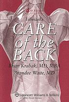 Ishmael's Care of the back