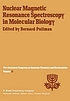 Nuclear Magnetic Resonance Spectroscopy in Molecular... by Bernard Pullman