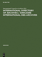 International directory of archives