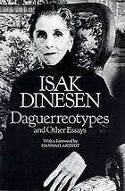 Daguerreotypes, and other essays