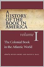 The colonial book in the Atlantic world