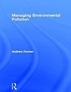Managing environmental pollution
