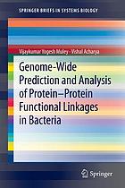 Genome-wide prediction and analysis of protein-protein functional linkages in bacteria