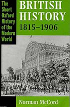 British history, 1815-1906