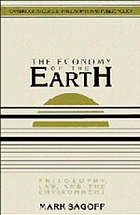 The economy of the earth : philosophy, law, and the environment