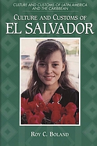 Culture and customs of El Salvador