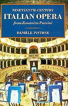 Nineteenth-century Italian opera from Rossini to Puccini