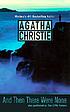 And then there were none door Agatha Christie
