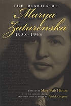 The diaries of Marya Zaturenska, 1938-1944 von Marya Zaturenska