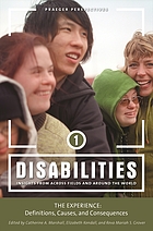 Disabilities : insights from across fields and around the world
