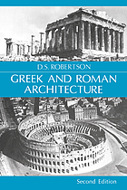 Greek and Roman architecture