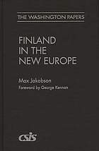 Finland in the new Europe