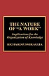 The nature of 