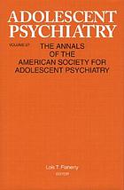 Adolescent psychiatry