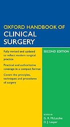 Oxford handbook of clinical surgery