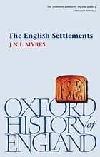 The English settlements