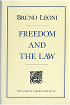 Freedom and the law