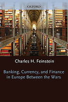 Banking, currency, and finance in Europe between the wars