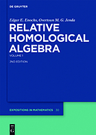 Relative homological algebra