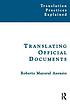 Translating official documents by  Roberto Mayoral Asensio 