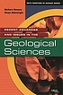 Recent advances and issues in the geological sciences por Barbara Leigh Ransom