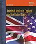 Criminal justice in England and the United States 著者： J  David Hirschel
