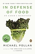 In defense of food : an eater's manifesto von Michael Pollan