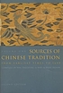 Sources of Chinese tradition. Vol. I por William Theodore De Bary