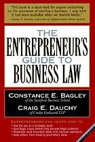 The entrepreneur's guide to business law