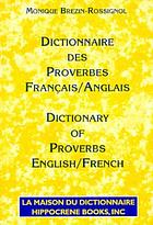 Dictionnaire des proverbes français-anglais