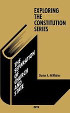 The separation of church and state