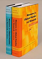 Measures for clinical practice and research : a sourcebook