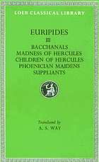 Euripides : in four volumes