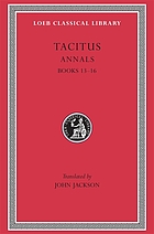 The annales : Books XIII-XVI