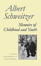 Memoirs of childhood and youth