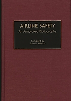 Airline safety : an annotated bibliography