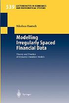 Modelling irregularly spaced financial data : theory and practice of dynamic duration models