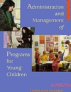 Administration and management of programs for young children