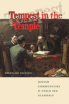 Tempest in the Temple: Jewish Communities and Child Sex Scandals cover image
