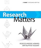 Research matters