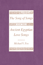 The Song of Songs and the ancient Egyptian love songs