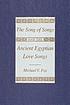 The Song of Songs and the ancient Egyptian love... by  Michael V Fox 