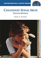 Childhood Sexual Abuse: A Reference Handbook cover image