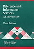 Reference and information services : an introduction de Richard E Bopp
